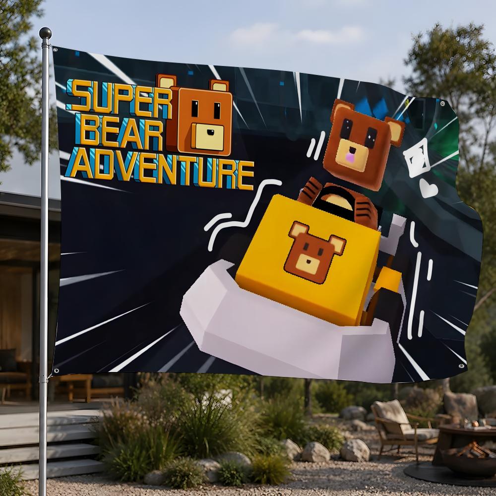 Flaga Super Bear Adventure, id – Outdoor Adventure Club recenzja i cena