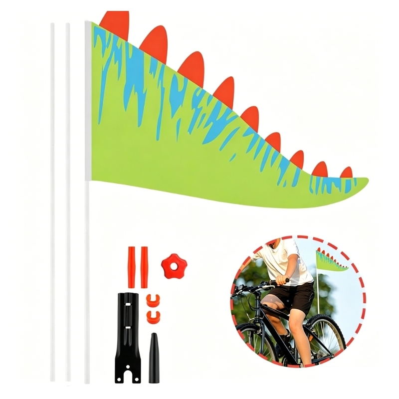 Flaga rowerowa z ogonem zwierz – Outdoor Adventure Degree recenzja i cena